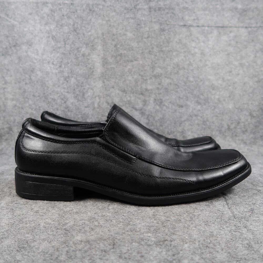 Perry Ellis Portfolio Shoes Mens 10 Loafer Slip On Casual Business Phillip Black